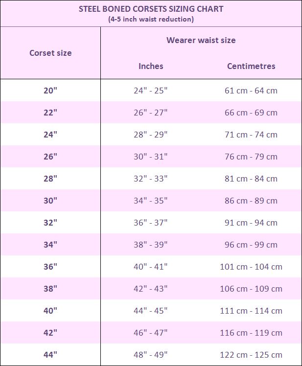 Steel-Boned Corsets-4in