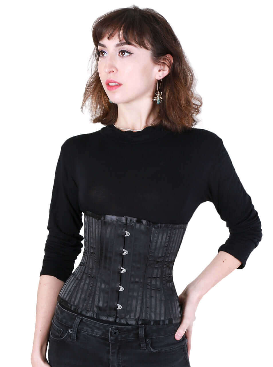 トップス S burlesque corset THEREDTHREAD THEREDTHREAD】S burlesque corset