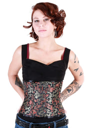 Playgirl Eve Steel Boned Dragon Brocade Waist Cincher