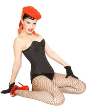 Playgirl Steel Boned Pin Stripe Corset
